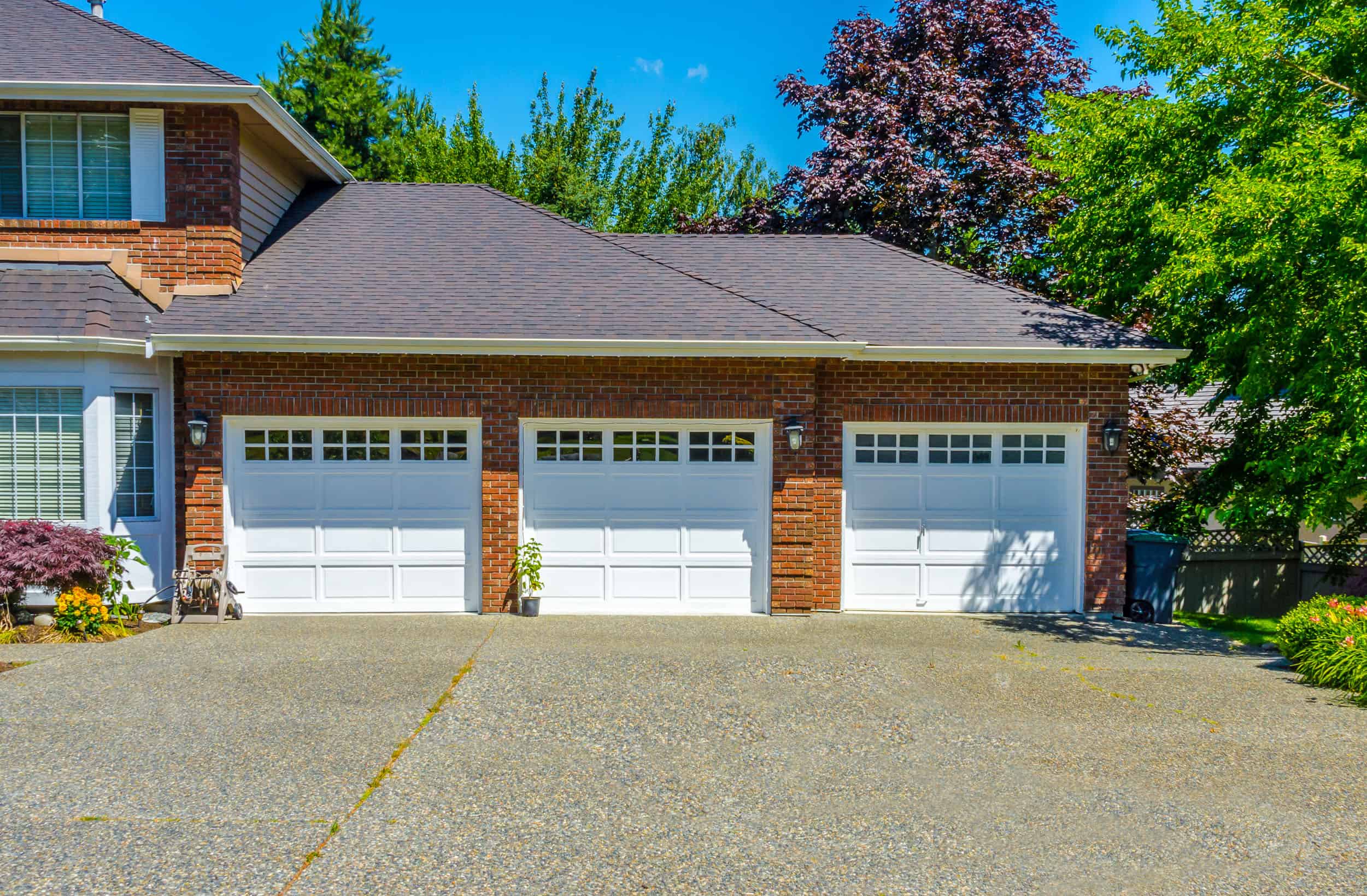 install garage door