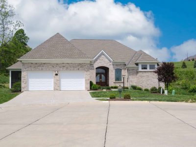 Brick Suburban Home in Summer; Shutterstock ID 12515854; PO: Zeus