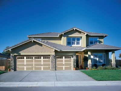 arched garage door