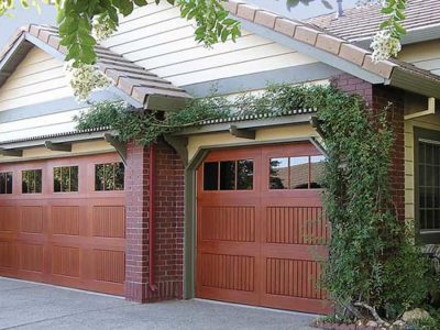 unique double garage doors