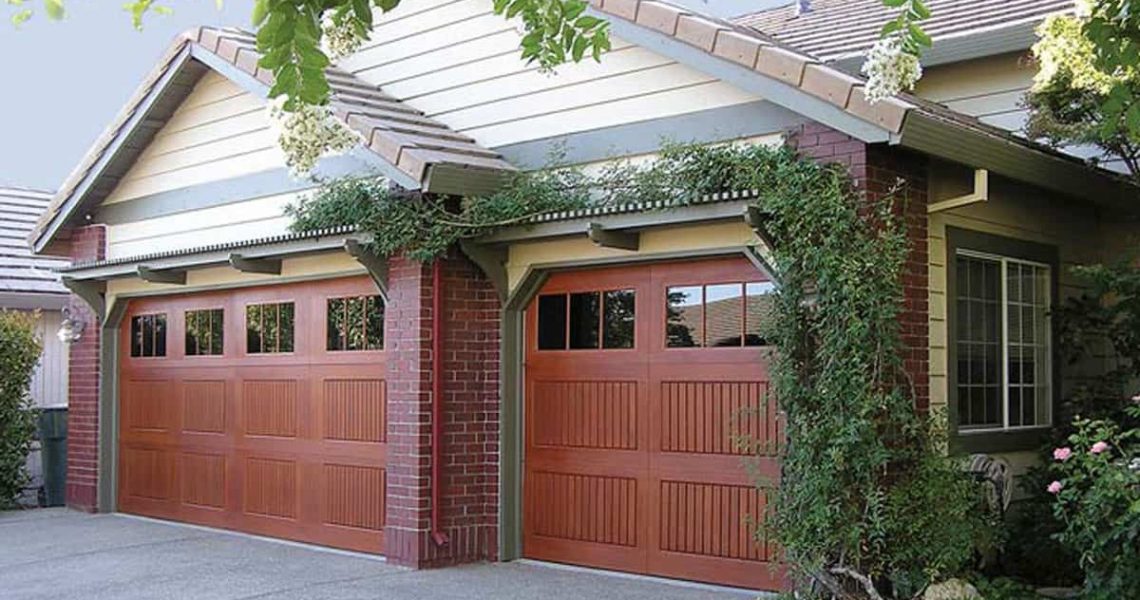 unique double garage doors