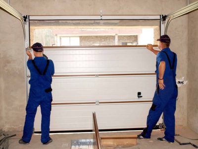 install garage door